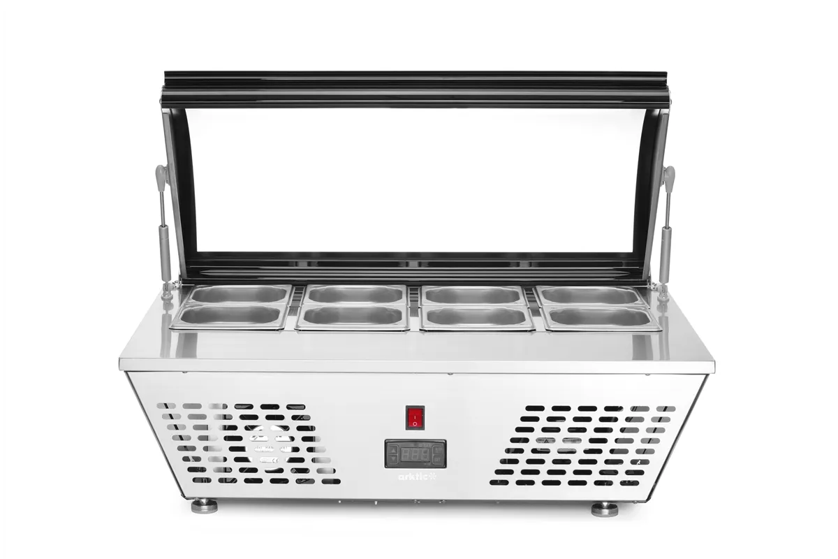 Witryna chłodnicza nastawna, 67L, 230V/105W, 775x615x235mm Arktic 233672