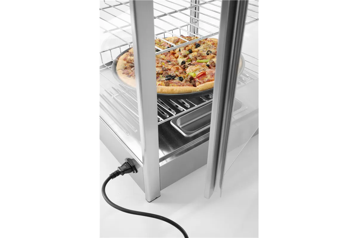 Witryna grzewcza nastawna, 97 litrów, 230V/800W, 460x467x785mm HENDI 233740