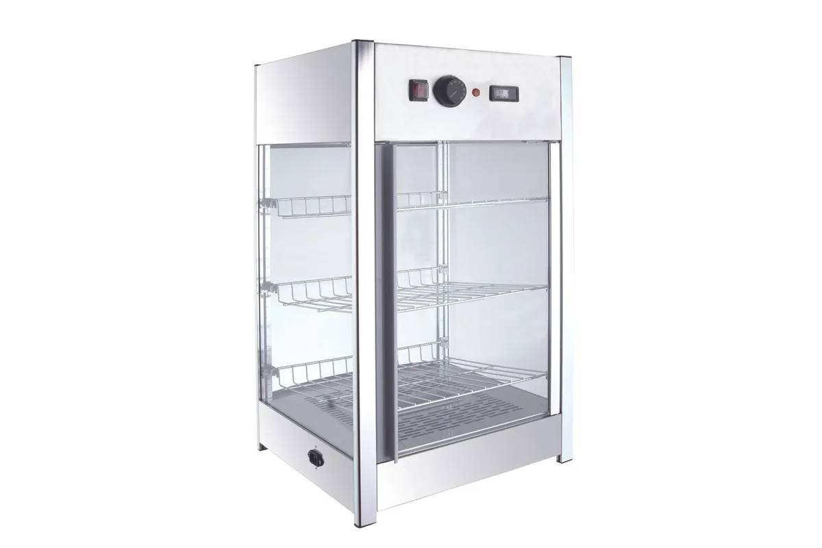 Witryna grzewcza nastawna, 97 litrów, 230V/800W, 460x467x785mm HENDI 233740