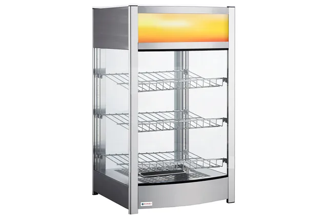 Witryna grzewcza nastawna, 97 litrów, 230V/800W, 460x467x785mm HENDI 233740