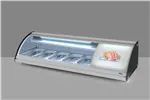 Witryna chłodnicza 5x GN 1/3, 230V/160W, 1307x445x327mm Arktic 233757