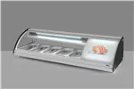 Witryna chłodnicza 5x GN 1/3, 230V/160W, 1307x445x327mm Arktic 233757