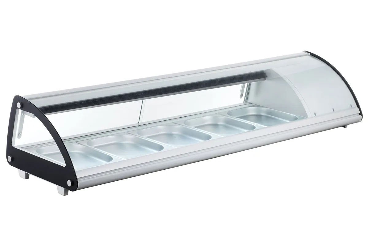Witryna chłodnicza 5x GN 1/3, 230V/160W, 1307x445x327mm Arktic 233757
