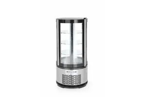 Witryna chłodnicza okrągła, 100L, 230V/210W, ⌀480x1065mm Arktic 233825