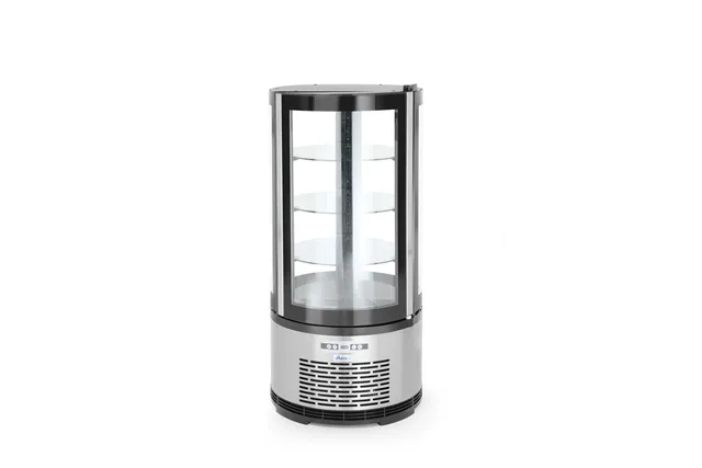Witryna chłodnicza okrągła, 100L, 230V/210W, ⌀480x1065mm Arktic 233825
