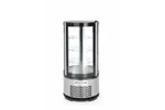 Witryna chłodnicza okrągła, 100L, 230V/210W, ⌀480x1065mm Arktic 233825