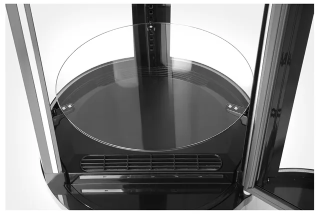 Witryna chłodnicza okrągła, 100L, 230V/210W, ⌀480x1065mm Arktic 233825