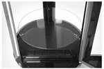 Witryna chłodnicza okrągła, 100L, 230V/210W, ⌀480x1065mm Arktic 233825