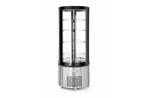Witryna chłodnicza okrągła, 360L, 220-240V/460W, ⌀680x1755mm Arktic 233832
