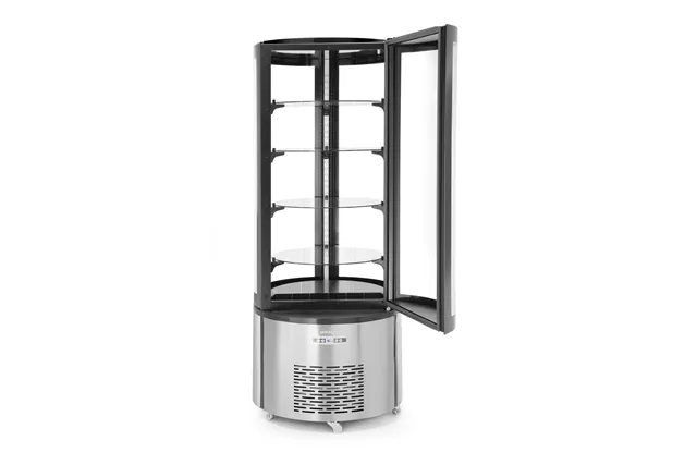 Witryna chłodnicza okrągła, 360L, 220-240V/460W, ⌀680x1755mm Arktic 233832