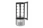 Witryna chłodnicza okrągła, 360L, 220-240V/460W, ⌀680x1755mm Arktic 233832