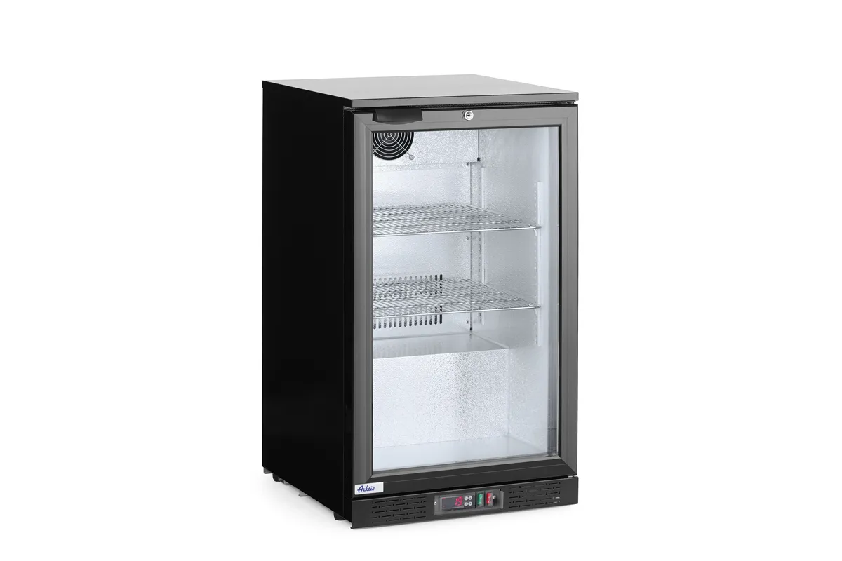Lodówka barowa 1-drzwiowa, 86L, czarny, 220-240V/120W, 500x530x865mm Arktic 233900
