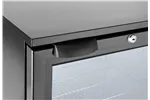 Lodówka barowa 1-drzwiowa, 86L, czarny, 220-240V/120W, 500x530x865mm Arktic 233900