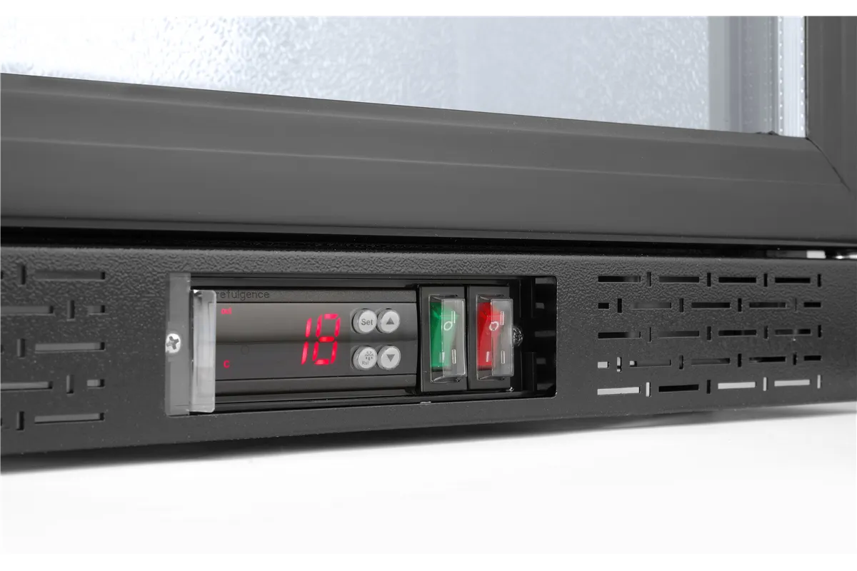 Lodówka barowa 1-drzwiowa, 86L, czarny, 220-240V/120W, 500x530x865mm Arktic 233900