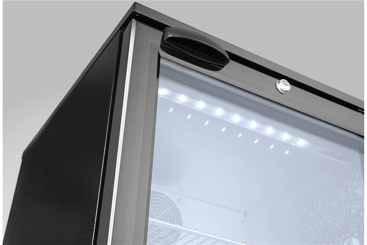 Lodówka barowa 1-drzwiowa, 86L, czarny, 220-240V/120W, 500x530x865mm Arktic 233900