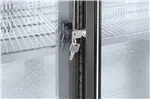 Lodówka barowa z podwójnymi drzwiami suwanymi, 158L, czarny, 220-240V/160W, 900x520x865mm Arktic 233917