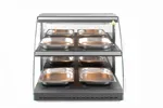 Witryna grzewcza nastawna kwarcowa, dwupoziomowa, 230V/560W, 650x485x630mm HENDI 233962