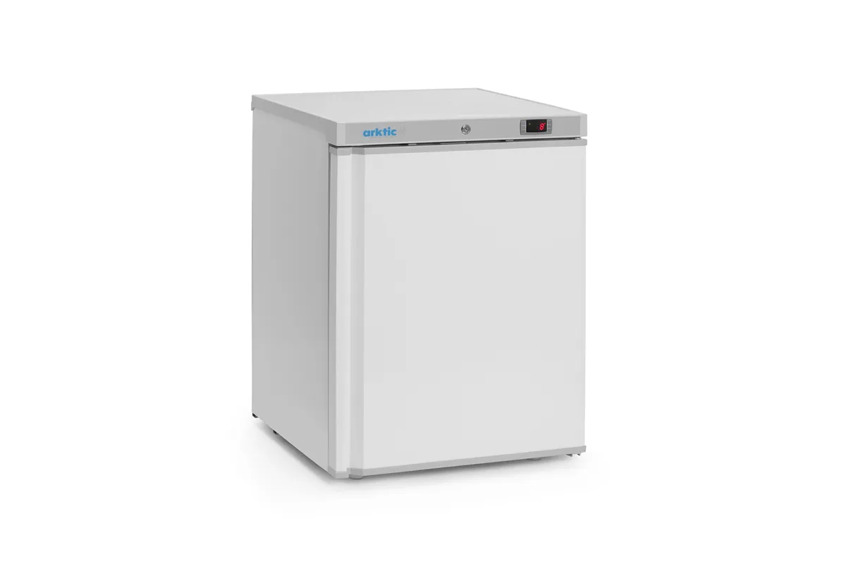 Szafa chłodnicza w obudowie ze stali malowanej na biało Budget Line, Budget Line, biały, 230V/124W, 598x623x838mm Arktic 236000