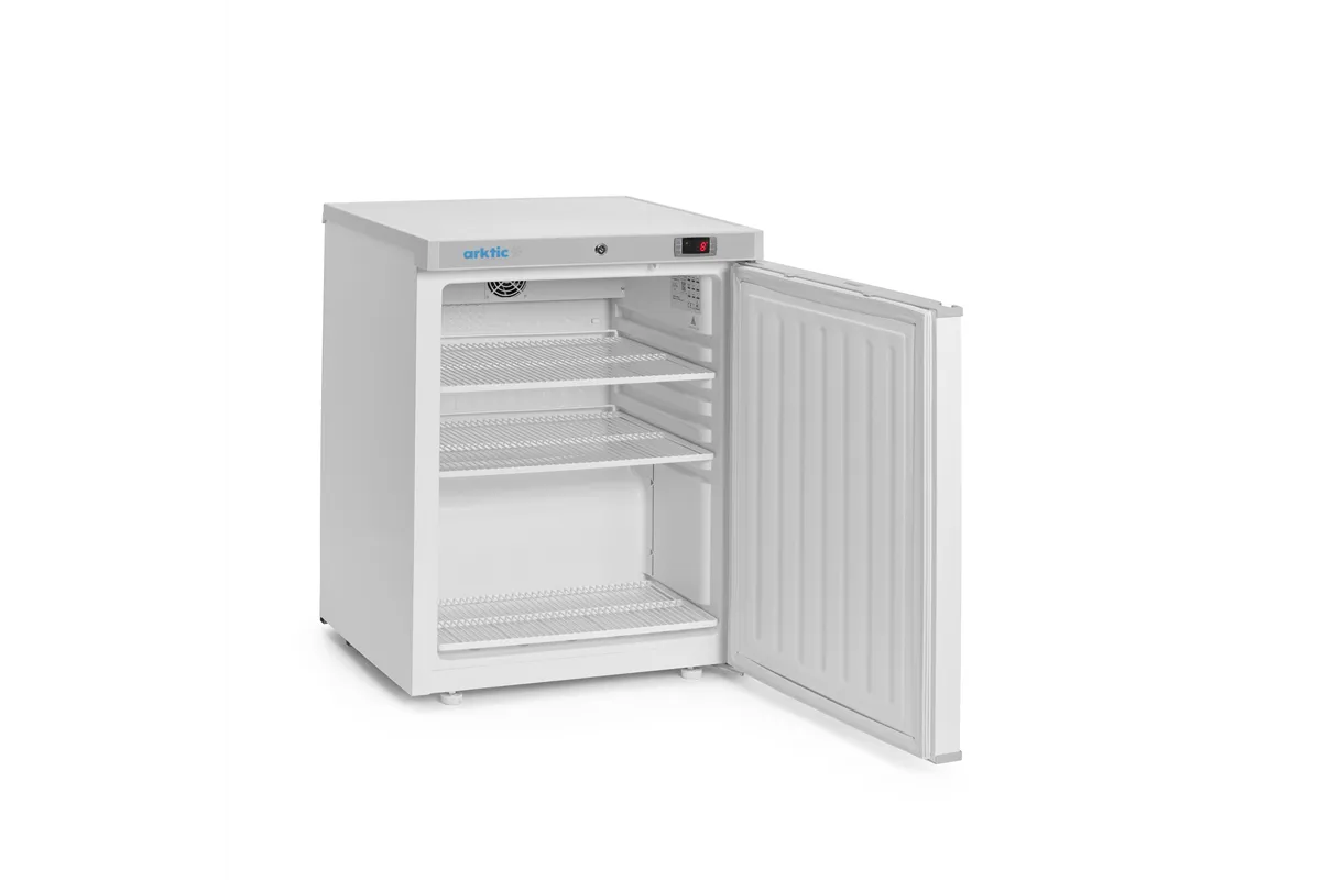 Szafa chłodnicza w obudowie ze stali malowanej na biało Budget Line, Budget Line, biały, 230V/124W, 598x623x838mm Arktic 236000