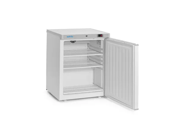 Szafa chłodnicza w obudowie ze stali malowanej na biało Budget Line, Budget Line, biały, 230V/124W, 598x623x838mm Arktic 236000