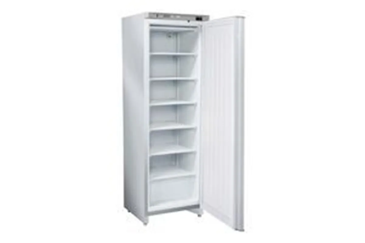 Szafa mroźnicza w obudowie ze stali nierdzewnej, Budget Line, 230V/322W, 600x646x1875mm Arktic 236093