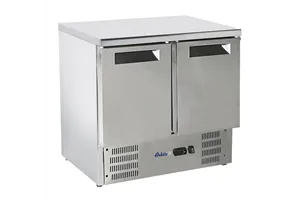 Stół chłodniczy 2-drzwiowy, stół chłodniczy, 146L, 220-240V/143W, 900x700x850mm Arktic 236130