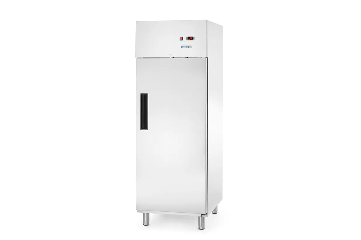 Szafa chłodnicza, 1-drzwiowa, GN 2/1, 465L, 230V/250W, 700x880x2043mm Arktic 236673
