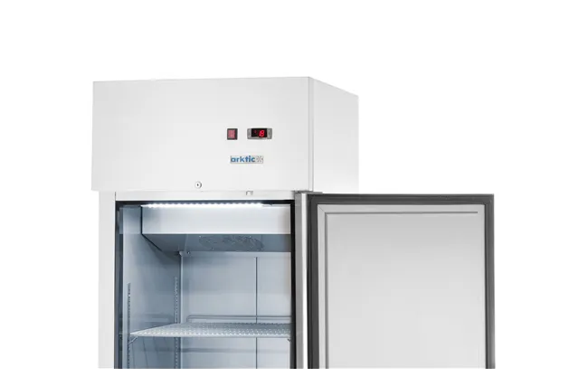 Szafa chłodnicza, 1-drzwiowa, GN 2/1, 465L, 230V/250W, 700x880x2043mm Arktic 236673