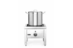 Taboret indukcyjny o dużej mocy, 400V/5000W, 422x400x366mm HENDI 237670