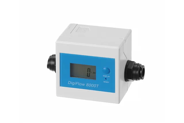 Elektroniczny licznik przepływu wody do filtrów 110x53x70mm HENDI 237915