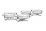 Podgrzewacz na pastę – zestaw 4 szt., GN 1/1, 7,5L, 600x355x305mm HENDI 238837