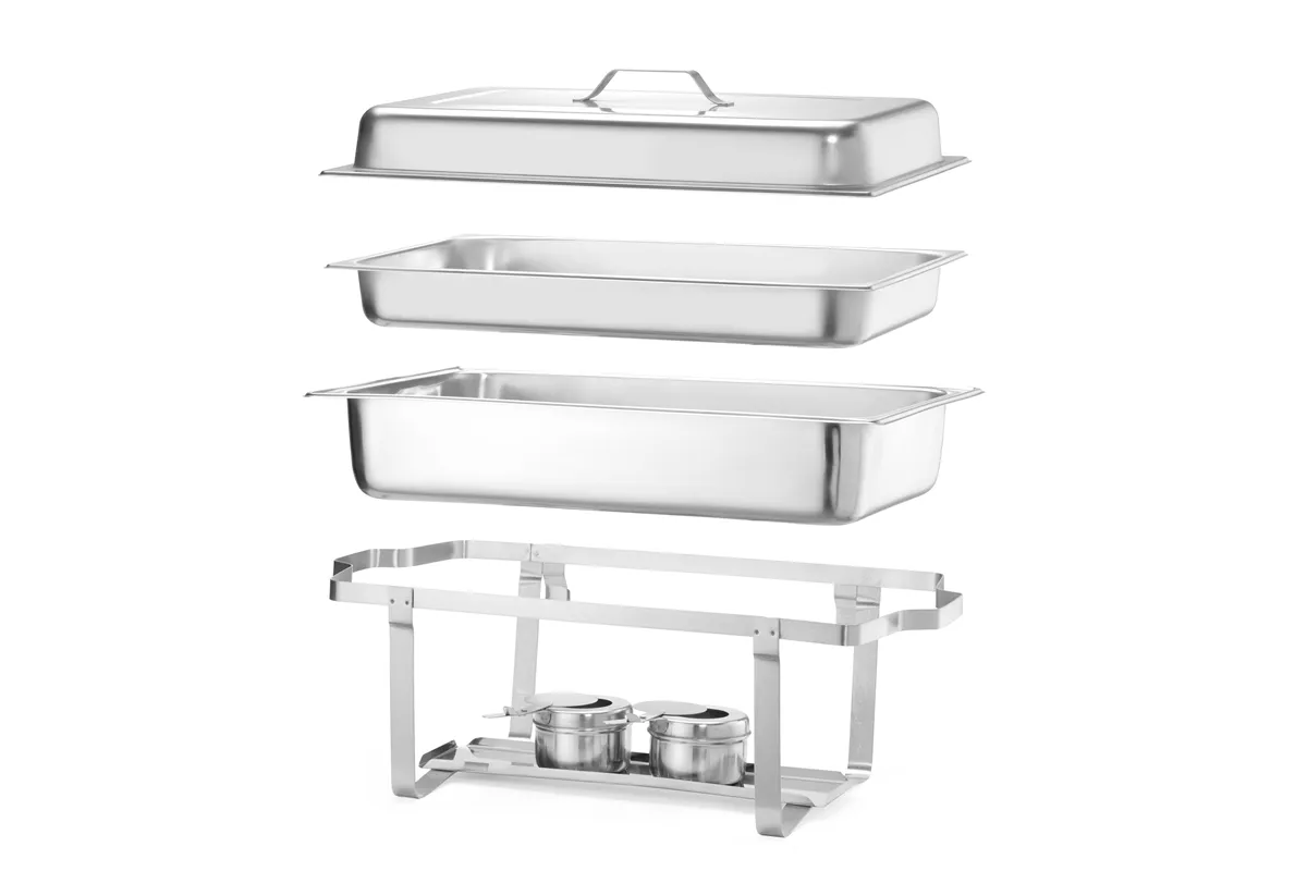 Podgrzewacz na pastę – zestaw 4 szt., GN 1/1, 7,5L, 600x355x305mm HENDI 238837