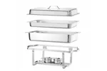 Podgrzewacz na pastę – zestaw 4 szt., GN 1/1, 7,5L, 600x355x305mm HENDI 238837