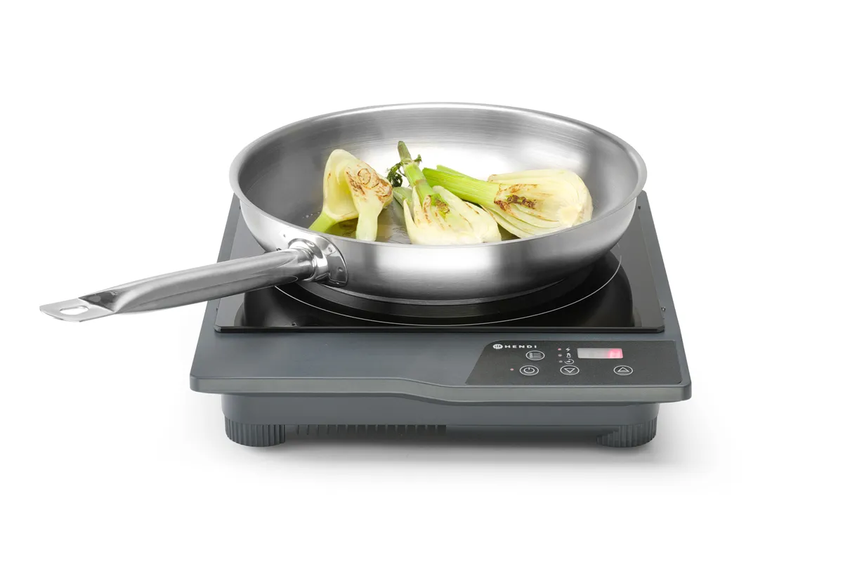 Kuchenka indukcyjna 1800, Kitchen Line, 230V/1800W, 319x355x67mm HENDI 239209