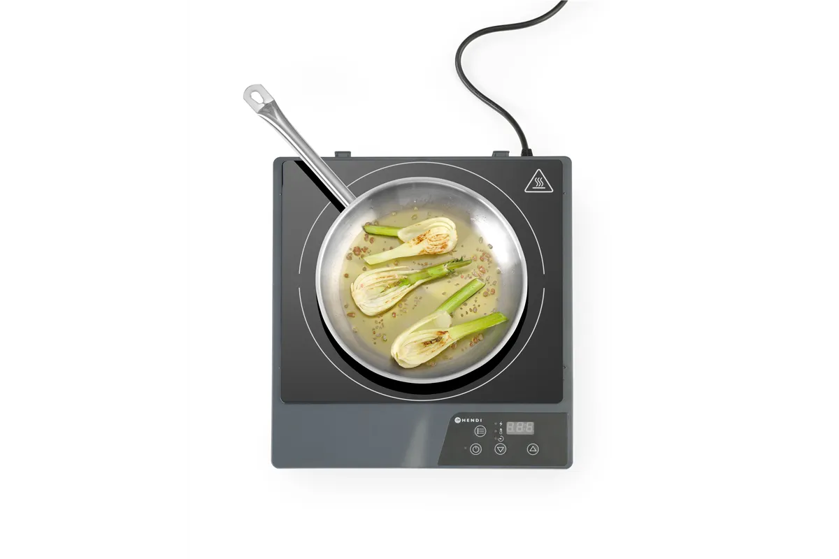 Kuchenka indukcyjna 1800, Kitchen Line, 230V/1800W, 319x355x67mm HENDI 239209