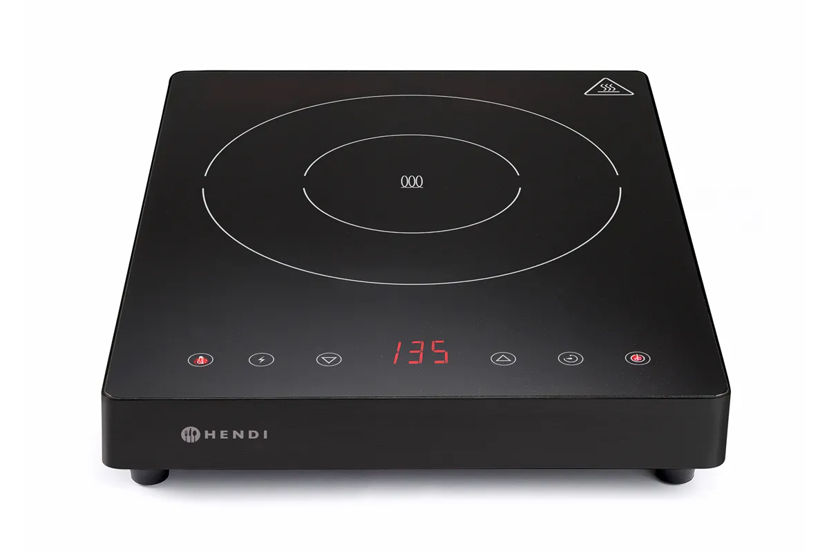 Kuchenka indukcyjna 2000 W, Kitchen Line, 230V/2000W, 297x411x57mm HENDI 239391