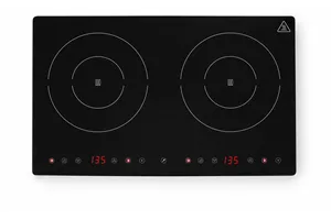 Kuchenka indukcyjna podwójna, Kitchen Line, 230V/3500W, 608x405x54mm HENDI 239414