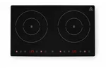 Kuchenka indukcyjna podwójna, Kitchen Line, 230V/3500W, 608x405x54mm HENDI 239414
