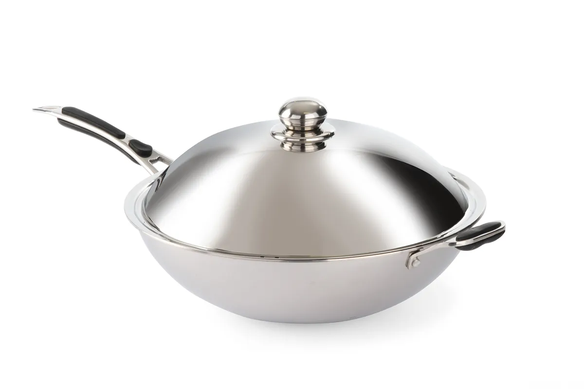 Patelnia indukcyjna wok, Profi Line, ⌀360x180mm HENDI 239773