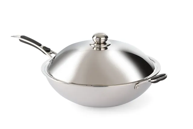 Patelnia indukcyjna wok, Profi Line, ⌀360x180mm HENDI 239773