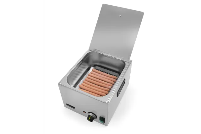 Podgrzewacz do parówek, Kitchen Line, 6,6L, 230V/1000W, 287x386x258mm HENDI 240502