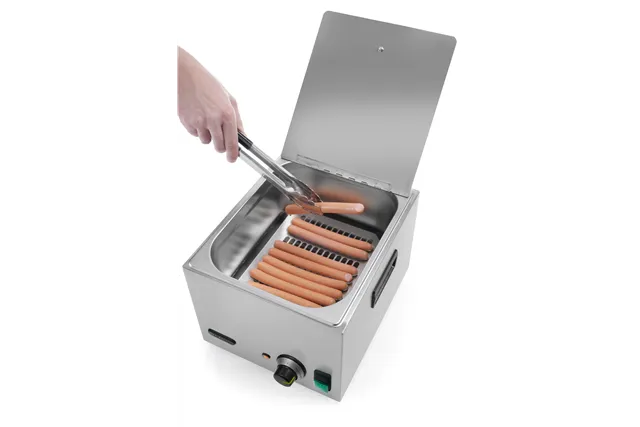 Podgrzewacz do parówek, Kitchen Line, 6,6L, 230V/1000W, 287x386x258mm HENDI 240502