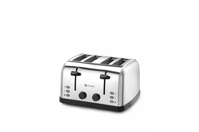 Toster na 4 tosty , 240V/1500W, 295x335x180mm HENDI 261187