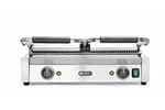 Grill kontaktowy podwójny Ryflowany, góra i dół ryflowane, 230V/3600W, 570x375x216mm HENDI 263709