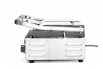 Grill kontaktowy podwójny Ryflowany, góra i dół ryflowane, 230V/3600W, 570x375x216mm HENDI 263709