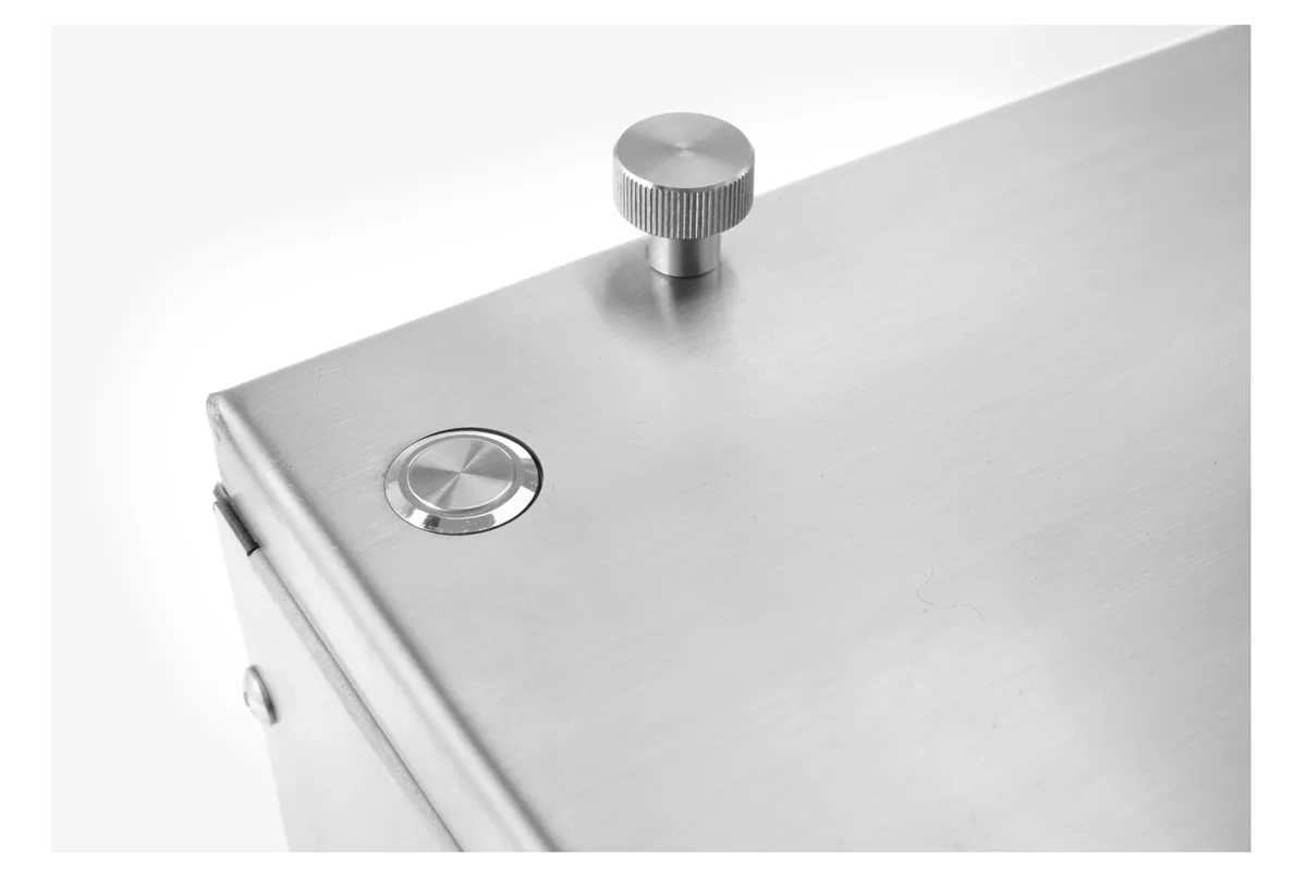Krajalnica elektryczna do kiełbas, 230V/135W, 255x187x330mm HENDI 265109