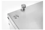 Krajalnica elektryczna do kiełbas, 230V/135W, 255x187x330mm HENDI 265109