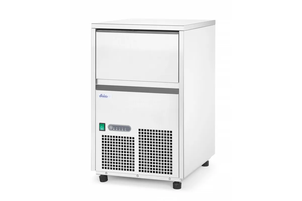 Kostkarka do lodu, srebrny, 220-240V/385W, 380x520x637mm Arktic 271353