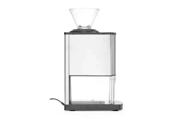 Kruszarka do lodu, srebrny, 230V/70W, 170x290x462mm BarUp 271520