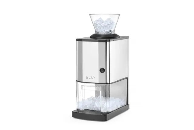 Kruszarka do lodu, srebrny, 230V/70W, 170x290x462mm BarUp 271520